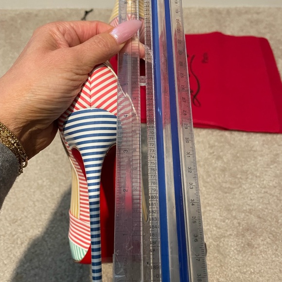 Christian Louboutin Marine Alta Heels - Picture 7 of 7